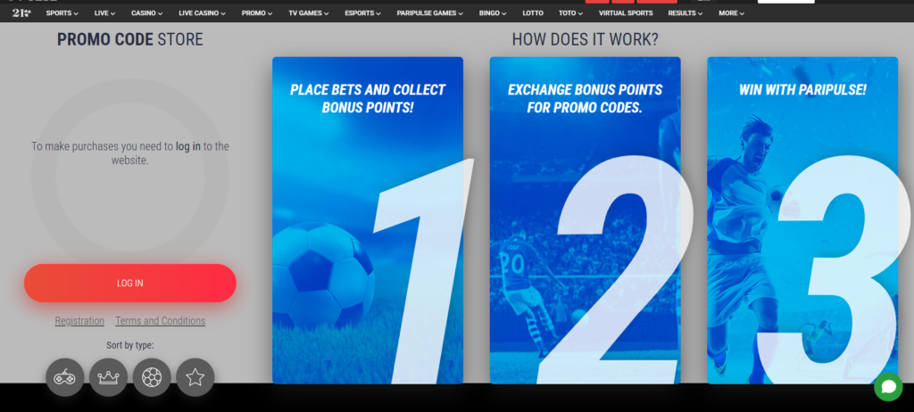 Pari Pulse Promo Code Store